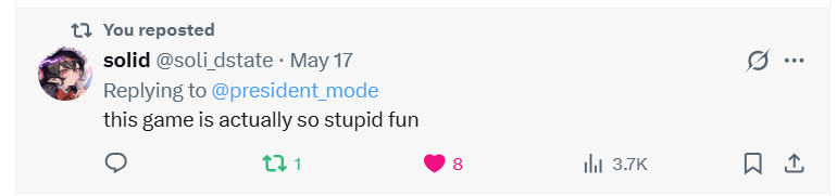 Player review of President Simulator